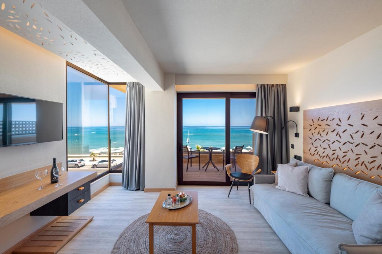Atlantis Beach Hotel Rethymno Exterior foto
