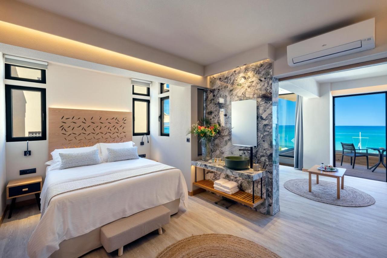 Atlantis Beach Hotel Rethymno Exterior foto