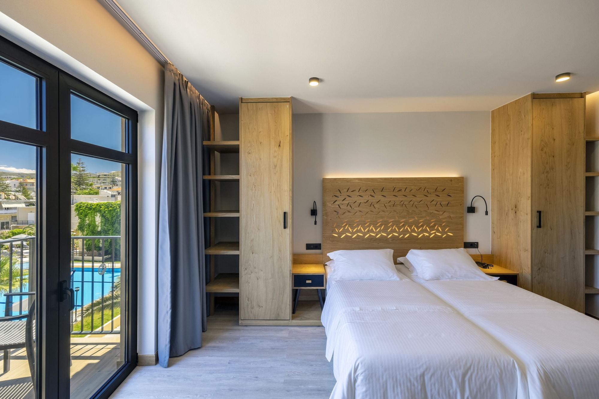 Atlantis Beach Hotel Rethymno Exterior foto