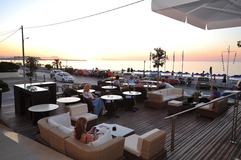 Atlantis Beach Hotel Rethymno Exterior foto