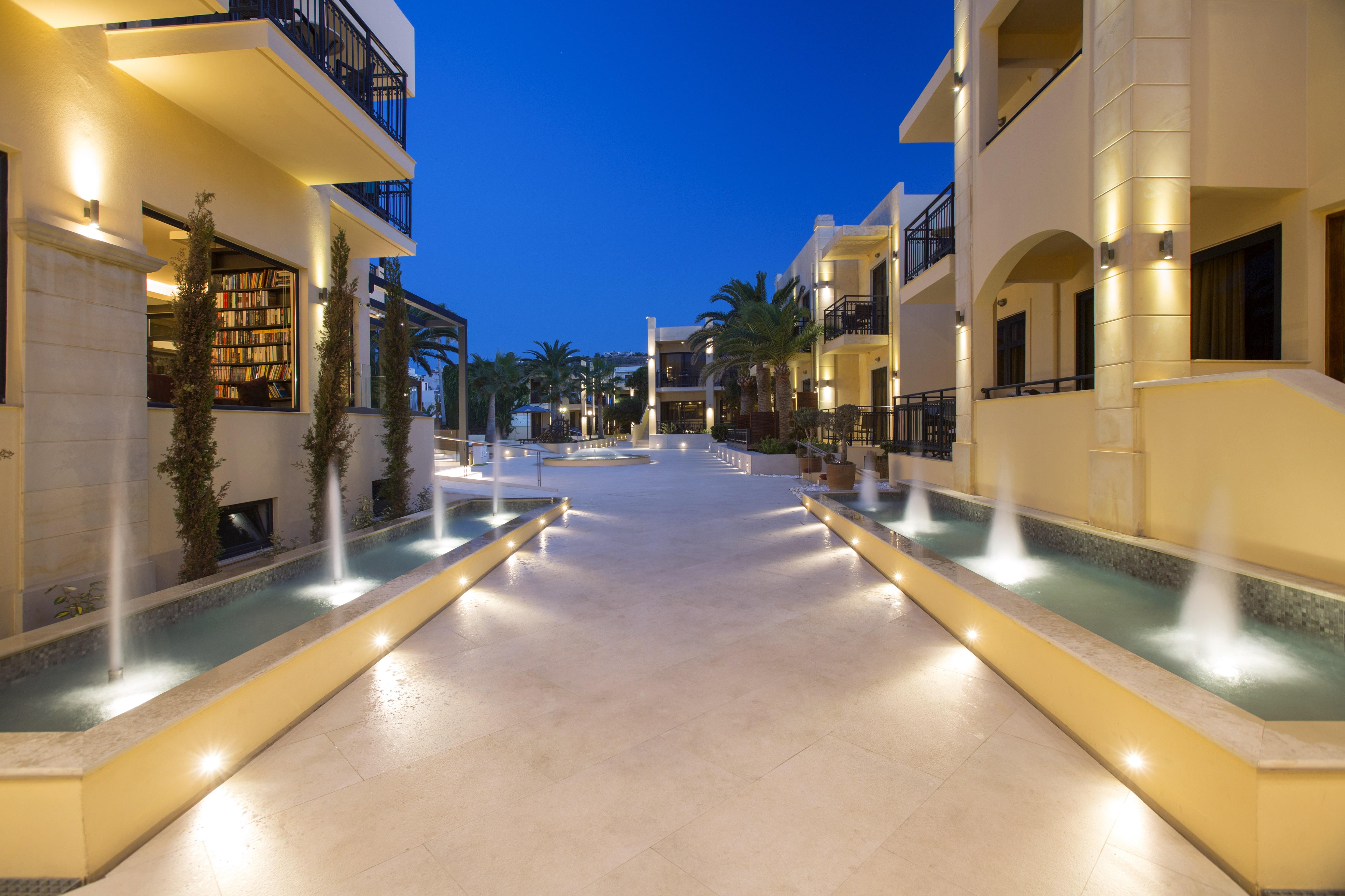 Atlantis Beach Hotel Rethymno Exterior foto
